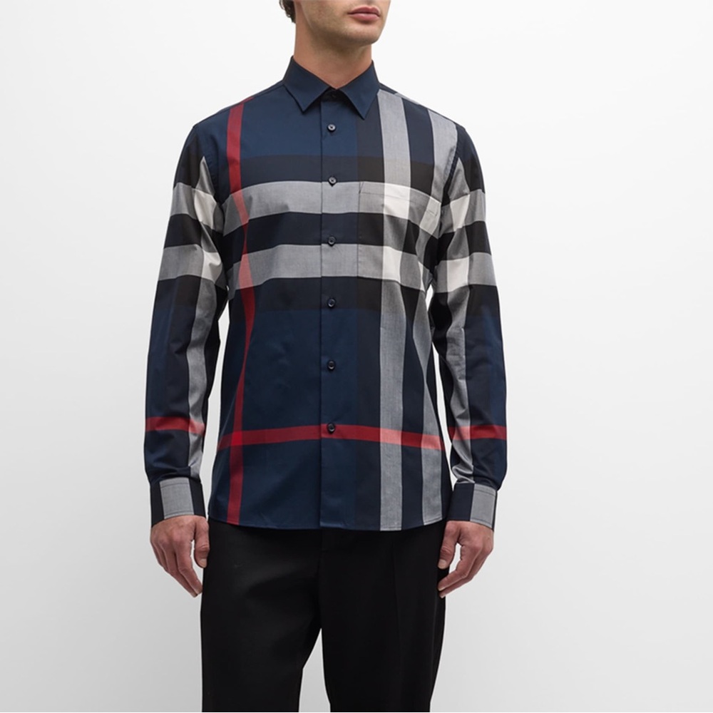 Burberry Button Up ๐๐๐งต - Picture 3 of 11